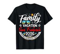 Vacaciones familiares San Francisco 2026 Vacaciones coincidentes 2026 Camiseta