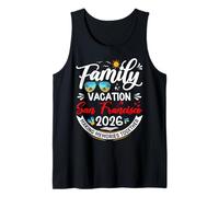 Vacaciones familiares San Francisco 2026 Vacaciones coincidentes 2026 Camiseta sin Mangas