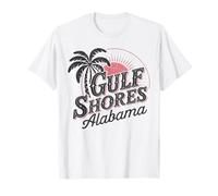 Vacaciones familiares Souvenirs de verano Gulf Shores Alabama Camiseta