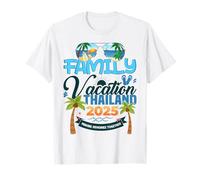 Vacaciones familiares Tailandia 2025 Vacaciones coincidentes 2025 Camiseta