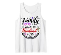 Vacaciones familiares Tailandia 2025 Vacaciones familiares coincidentes 2025 Camiseta sin Mangas