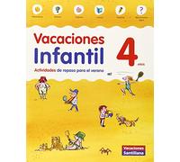 Vacaciones Infantil 4 Años Santillana Ed 2014
