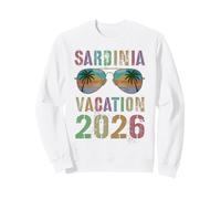 Vacaciones Retro Cerdeña 2026 Vacay Swim Travel Matching All Sudadera