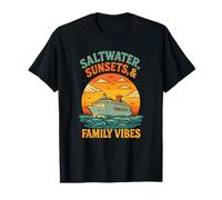 Vacaciones Riendo Amar a Nuestra Familia Crucero Arte Camiseta