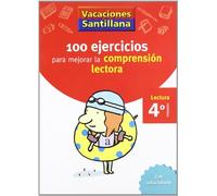 Vacaciones Comprension Lectora 4º Educacion Primaria
