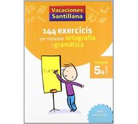 Vacaciónes Santillana, ortografía i gramàtica, llengua, 5 Educació Primària de Varios autores (2009) Tapa blanda
