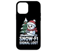 Vacaciones Tecnología Humor Nieve Conexión Navidad Amor Ropa Carcasa para iPhone 12 Mini