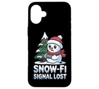 Vacaciones Tecnología Humor Nieve Conexión Navidad Amor Ropa Carcasa para iPhone 16 Plus