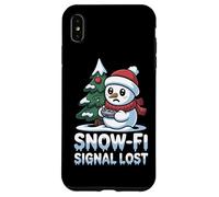 Vacaciones Tecnología Humor Nieve Conexión Navidad Amor Ropa Carcasa para iPhone XS MAX