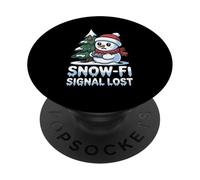 Vacaciones Tecnología Humor Nieve Conexión Navidad Amor Ropa PopSockets PopGrip Adhesivo