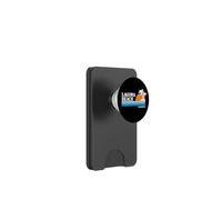 Vacaciones tropicales al estilo vintage de los 80 en Laguna Beach, EE. UU. PopSockets PopWallet para MagSafe