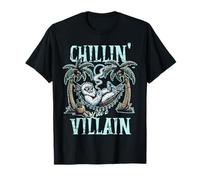 Vacaciones tropicales en Yetti «Relajándose como un villano» Camiseta