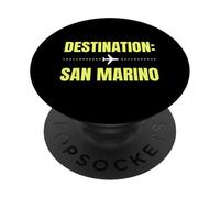 Vacaciones World Travel San Marino PopSockets PopGrip Adhesivo