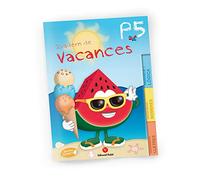 Vacances Infantil I-5 | Quadern educatiu d’estiu amb activitats de grafomotricitat, observació i lògica | Amb adhesius | 5 a 6 anys