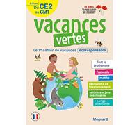 Vacances vertes, du CE2 au CM1: Le premier cahier de vacances écoresponsable !