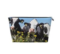 Vacas Blancas Negras, Bolsa de artículos de tocador Bolsa de Maquillaje Bolsa de cosméticos Bolsa de artículos de tocador de Viaje portátil