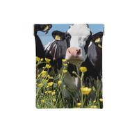 Vacas Blancas Negras, Squeeze Top Wallet Bolsa de Almacenamiento para Mujer Monedero pequeño Bolsa de Cambio