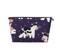 Vacas Divertidas Granja Divertida, Bolsa de artículos de tocador Bolsa de Maquillaje Bolsa de cosméticos Bolsa de artículos de tocador de Viaje portátil