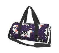 Vacas Divertidas Granja Divertida, Bolsa de Viaje de Gran Capacidad, Bolso Redondo, Bolsa de Viaje Deportiva, Bolsa de Mano, Bolsa de Fitness
