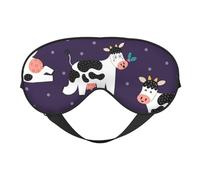 Vacas Divertidas Granja Divertida, Cubreojos completos Antifaz bloqueador de luz Antifaz para dormir Antifaz suave con los ojos vendados Noche