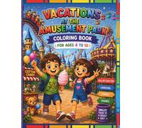 Vacation at the Amusement Park: coloring book