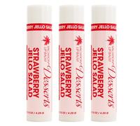 VACATION - Bálsamo labial con protección solar SPF 30 Vacation Strawberry Jello Salad, 3 unidades, bálsamo labial sin cera de abejas, bálsamo labial