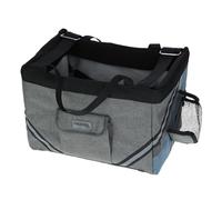 Vacation - Bolsa para Bicicleta (38 x 29 x 25 cm), Color Gris y Azul
