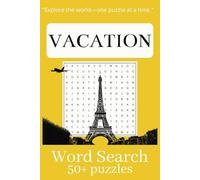 Vacation Destination Word Search Puzzle Book (Ultimate Word Search Adventure)