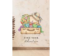 Vacation Packing List - Summer Vibes - Find Your Adventure: The Ultimate Travel Packing Checklist - Easy Item Tracking Journal for Travels - 6" x 9"