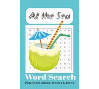 Vacation Word Search Puzzle Book: Word Searches with Easy to Read Print about the Sea, Beaches and Coastal Living | 6x9 inches,110 Pages | 50+ Puzzles … Gift for Vacations, Holidays and Free Times