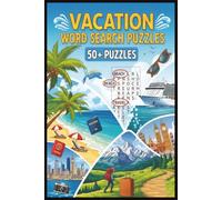 Vacation Word Search Puzzle Book: Word searches with easy to read print about Vacation , Family Time, Making Memories etc. 6 x 9 inches, 110 pages, ... Gift for Vacations, Holidays, or Free Time