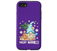 Vacay Mode For Beach Lover and Girls Trip Funny Summer GNOME Carcasa para iPhone SE (2020) / 7/8