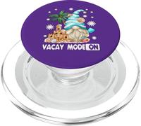 Vacay Mode For Beach Lover and Girls Trip Funny Summer GNOME PopSockets PopGrip para MagSafe