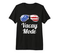 Vacay Mode USA Sunglasses Summer Vacation & Travel Bloggers Camiseta Premium