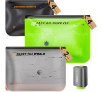 Vacbird Bolsas de almacenamiento al vacío con bomba de aire recargable, bolsas de compresión que ahorran espacio para viajes y ropa, paquete de 10