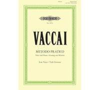 Nicola Vaccai: Metodo Practico - (Low Voice). Partituras para Voz Bajo, Bajo, Mezzo-Soprano, Alto