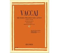VACCAJ - Metodo pratico di canto per soprano o tenore + CD