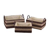 Vacchetti 23183600MA Cajón, Tela, Crema marrón Crema, tamaño Mediano, 3 Unidades