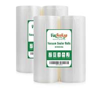VacFreKep 4 Rollos 28X1500cm Rollo Bolsas Envasar al Vaci Vacio Alimentos Bolsas de Vacío de Alimentos,Bolsas para Envasar al Vacío Envasado al Vacío para Alimentos Sin BPA