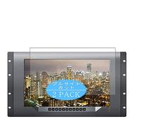 VacFun 2 Piezas Filtro Luz Azul Protector de Pantalla para Blackmagic Design SmartView 4K 15.6" Display Monitor, Screen Protector Película Protectora (Not Cristal Templado) Anti Blue Light Filter