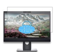 VacFun 2 Piezas Filtro Luz Azul Protector de Pantalla para DELL P2418HZ/P2418/P2418D/P2418HT/P2418HZM 23.8" Display Monitor, Screen Protector Película Protectora(Not Cristal Templado) Anti Blue Light