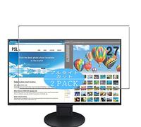 VacFun 2 Piezas Filtro Luz Azul Protector de Pantalla para EIZO FlexScan 27" EV2785-BK Monitor, Screen Protector Sin Burbujas Película Protectora (Not Cristal Templado) Anti Blue Light Filter