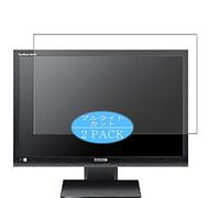 VacFun 2 Piezas Filtro Luz Azul Protector de Pantalla para Samsung SyncMaster 24" Monitor S24A450BW, Screen Protector Sin Burbujas Película Protectora (Not Cristal Templado) Anti Blue Light Filter