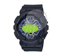 VacFun 3 Piezas Claro Protector de Pantalla, compatible con CASIO BABY-G BA-130 BA130 Series (Not Cristal Templado) Screen Protector Película Protectora