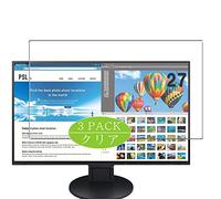 VacFun 3 Piezas HD Claro Protector de Pantalla para EIZO FlexScan 27" EV2785-BK Monitor, Screen Protector Sin Burbujas Película Protectora (Not Cristal Templado)