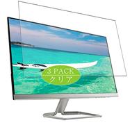VacFun 3 Piezas HD Claro Protector de Pantalla para HP Envy 27s 27" Display Monitor, Screen Protector Sin Burbujas Película Protectora (Not Cristal Templado)