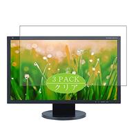 VacFun 3 Piezas HD Claro Protector de Pantalla para NEC MultiSync EA273WMI-BK 27" Monitor, Screen Protector Sin Burbujas Película Protectora (Not Cristal Templado)