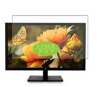 VacFun 3 Piezas HD Claro Protector de Pantalla para V7 L270E-3N 27" Display Monitor, Screen Protector Sin Burbujas Película Protectora (Not Cristal Templado)