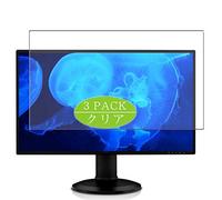 VacFun 3 Piezas HD Claro Protector de Pantalla para V7 L27HAS2K-2N 27" Display Monitor, Screen Protector Sin Burbujas Película Protectora (Not Cristal Templado)