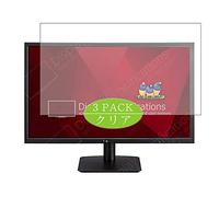 VacFun 3 Piezas HD Claro Protector de Pantalla para ViewSonic VA2405-hm VA2405-h 23.6" Display Monitor, Screen Protector Sin Burbujas Película Protectora (Not Cristal Templado)